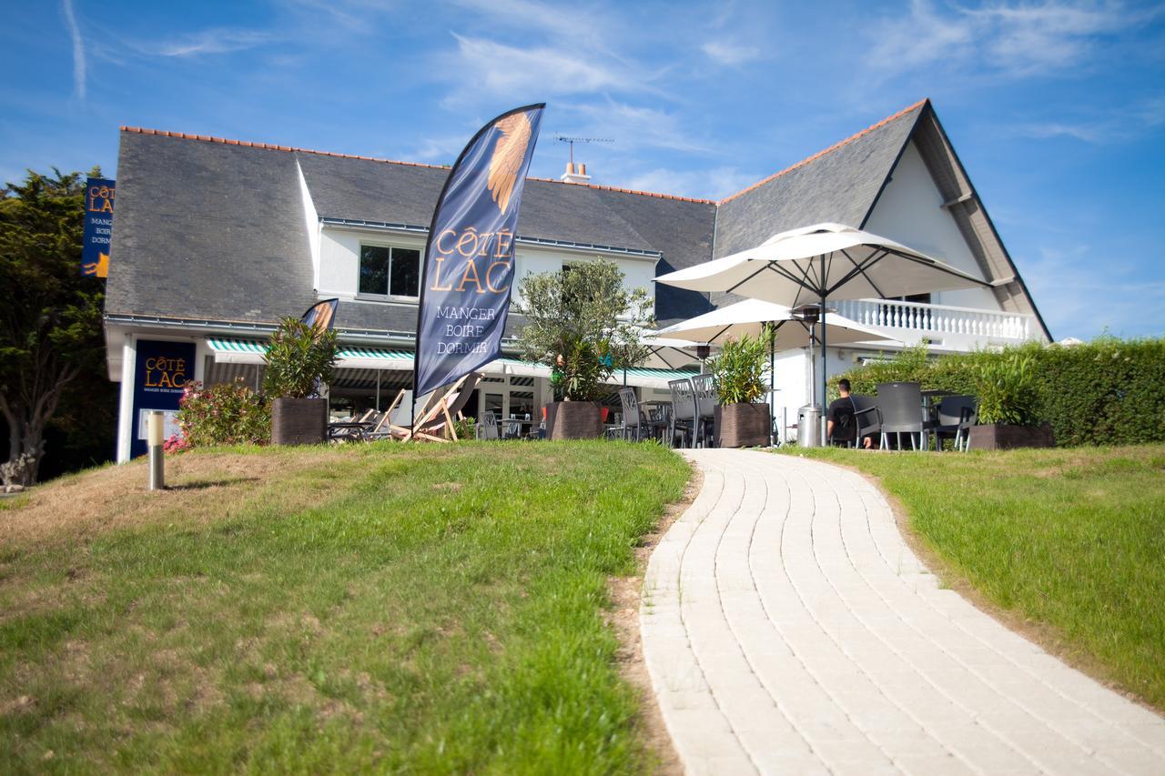 Hotel Restaurant Logis Cote Lac Savenay Exterior photo